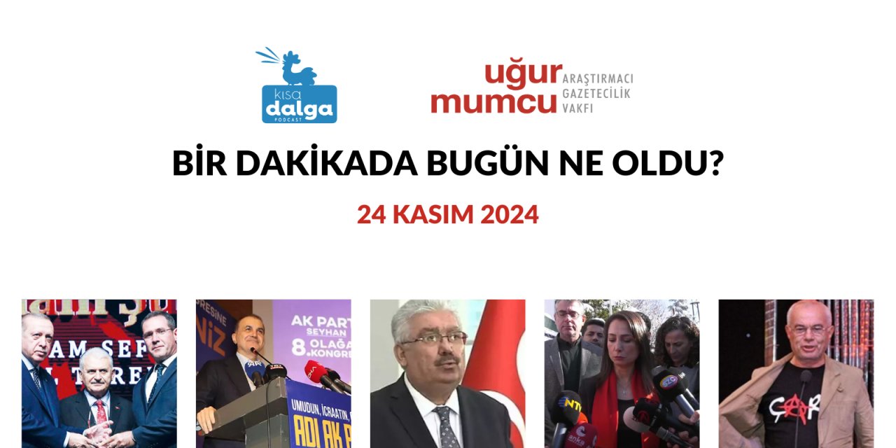 Bir dakikada bugün ne oldu?