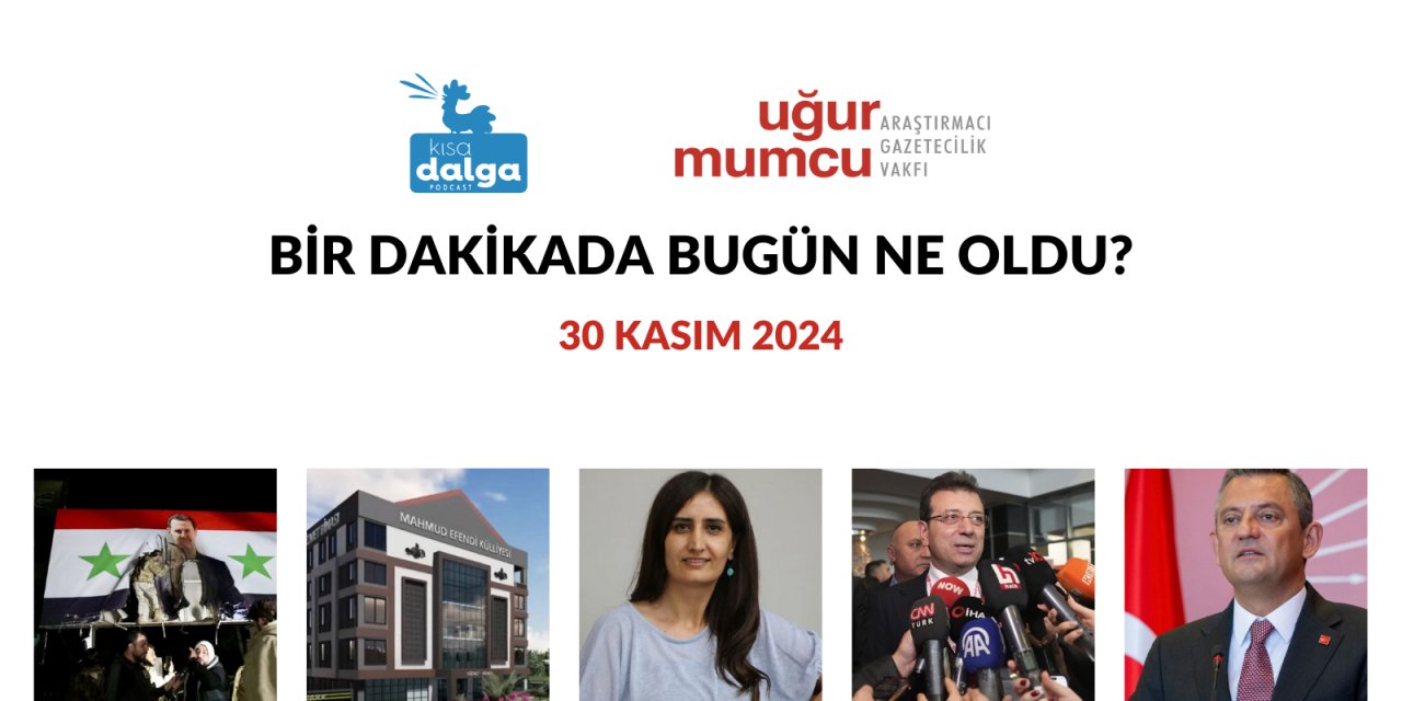 Bir dakikada bugün ne oldu?