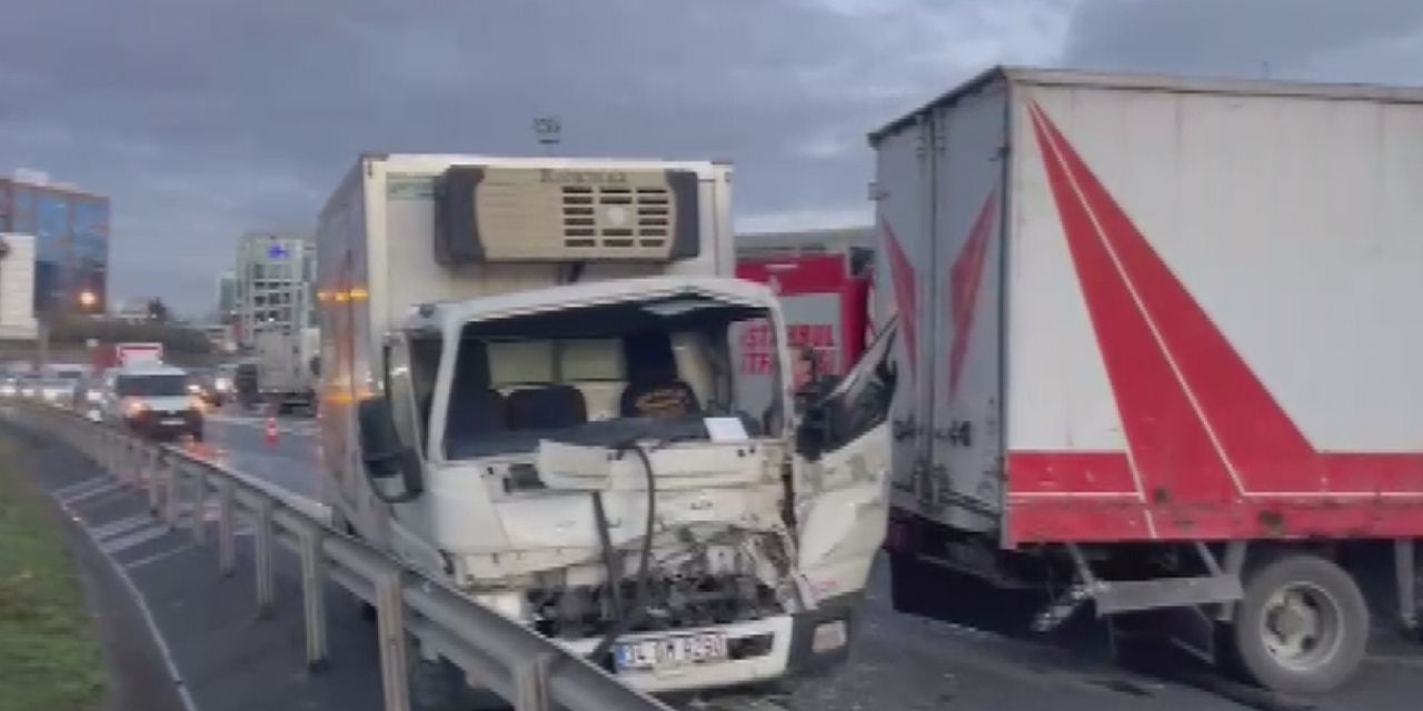 TEM Otoyolu'nda zincirleme trafik kazası