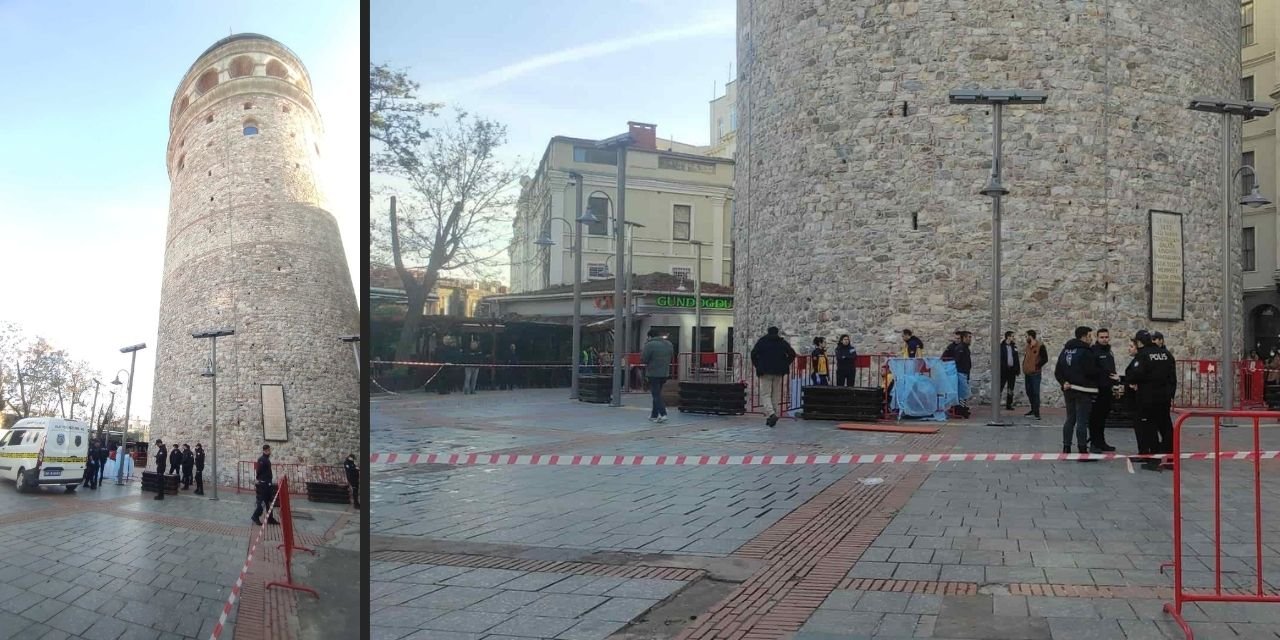 Galata Kulesi'nden düştü, hayatını kaybetti