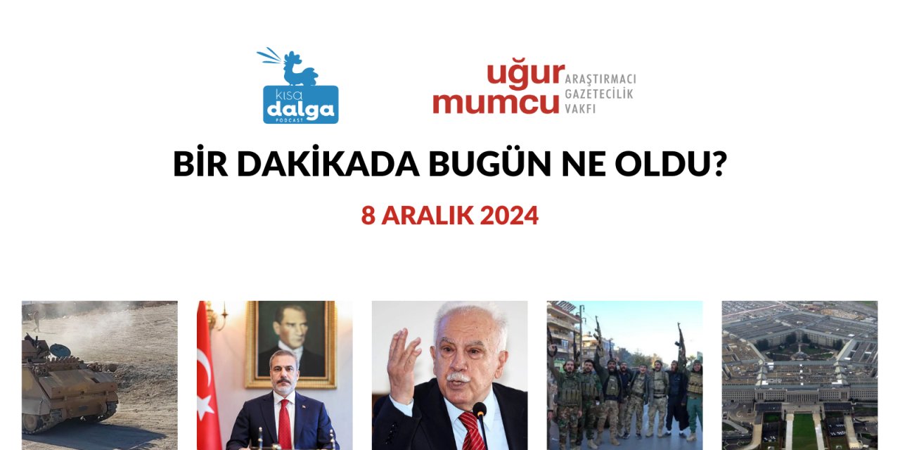 Bir dakikada bugün ne oldu?