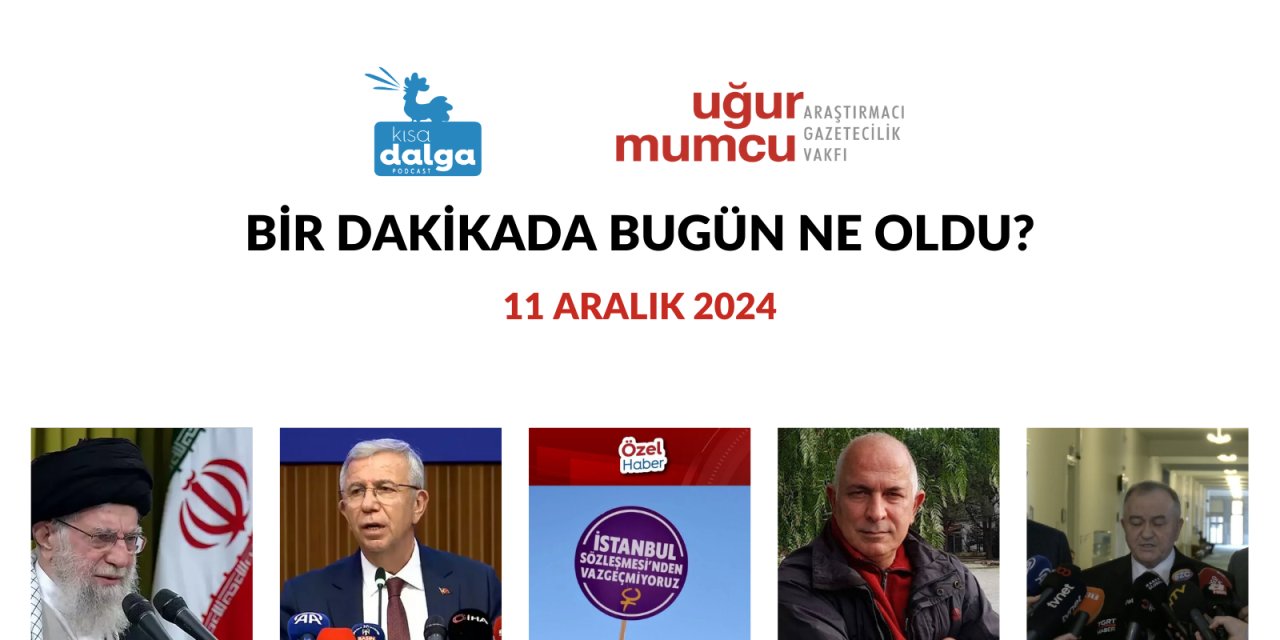 Bir dakikada bugün ne oldu?