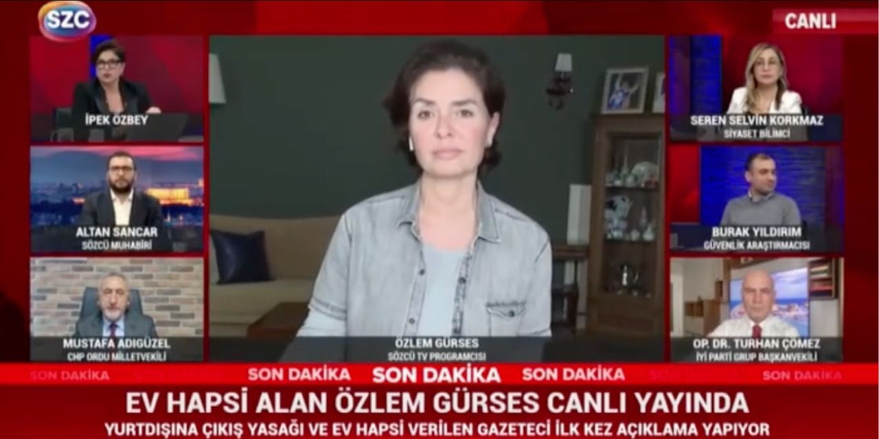 Ev hapsi denetimi uygulanan Özlem Gürses gözaltı sürecini anlattı