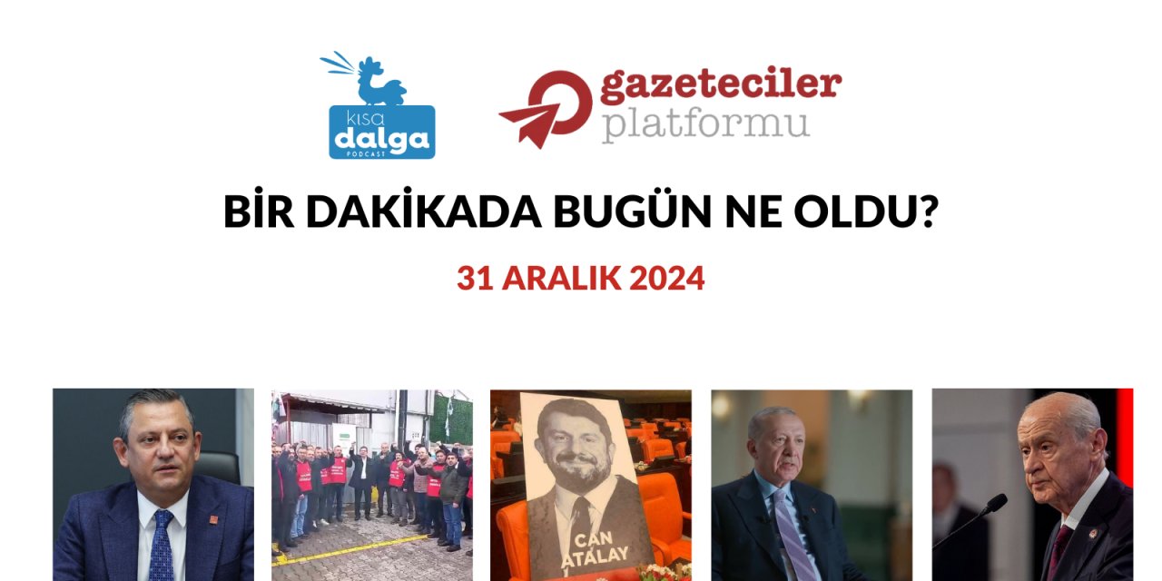 Bir dakikada bugün ne oldu?