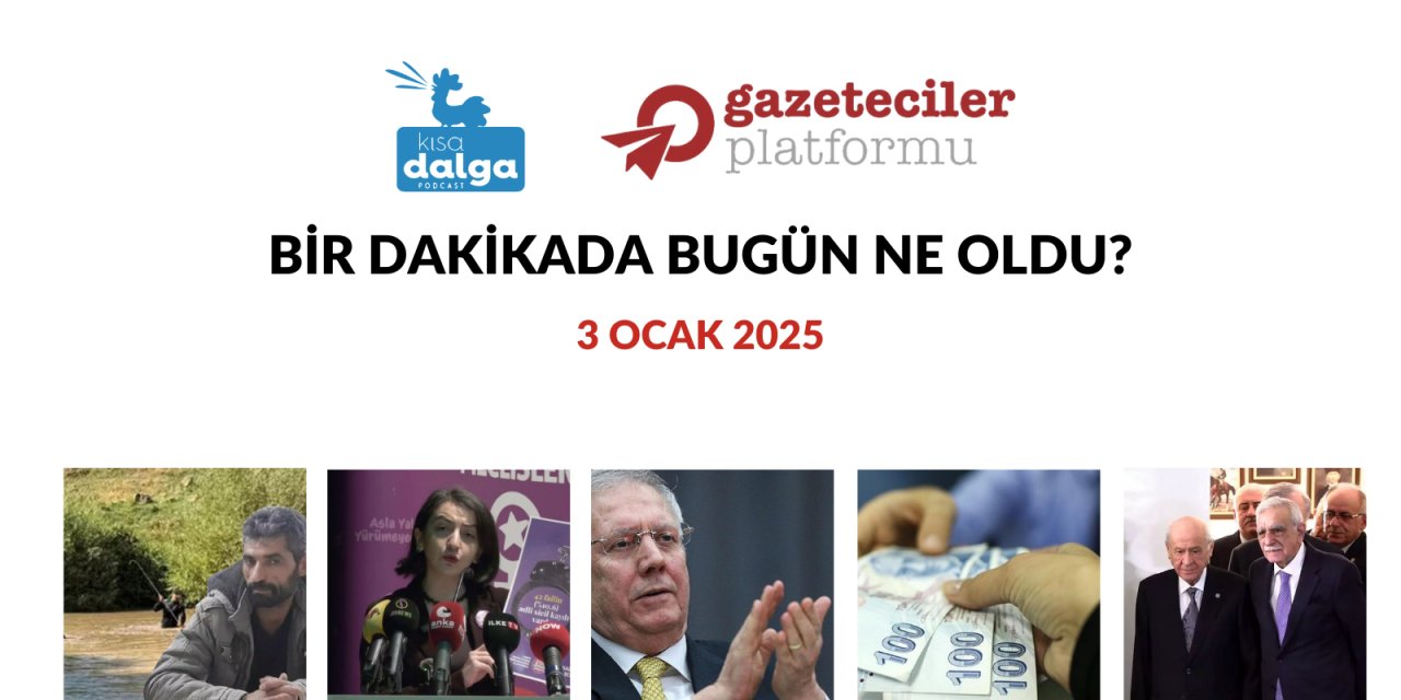 Bir dakikada bugün ne oldu?