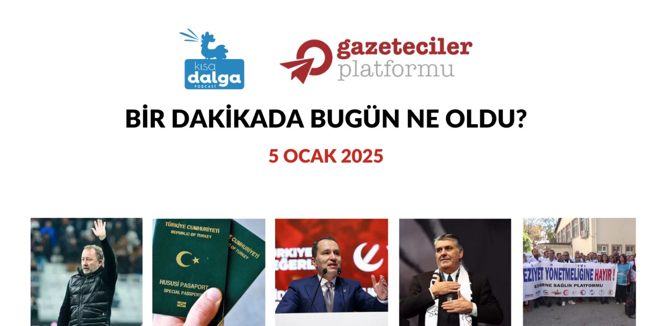 Bir dakikada bugün ne oldu?