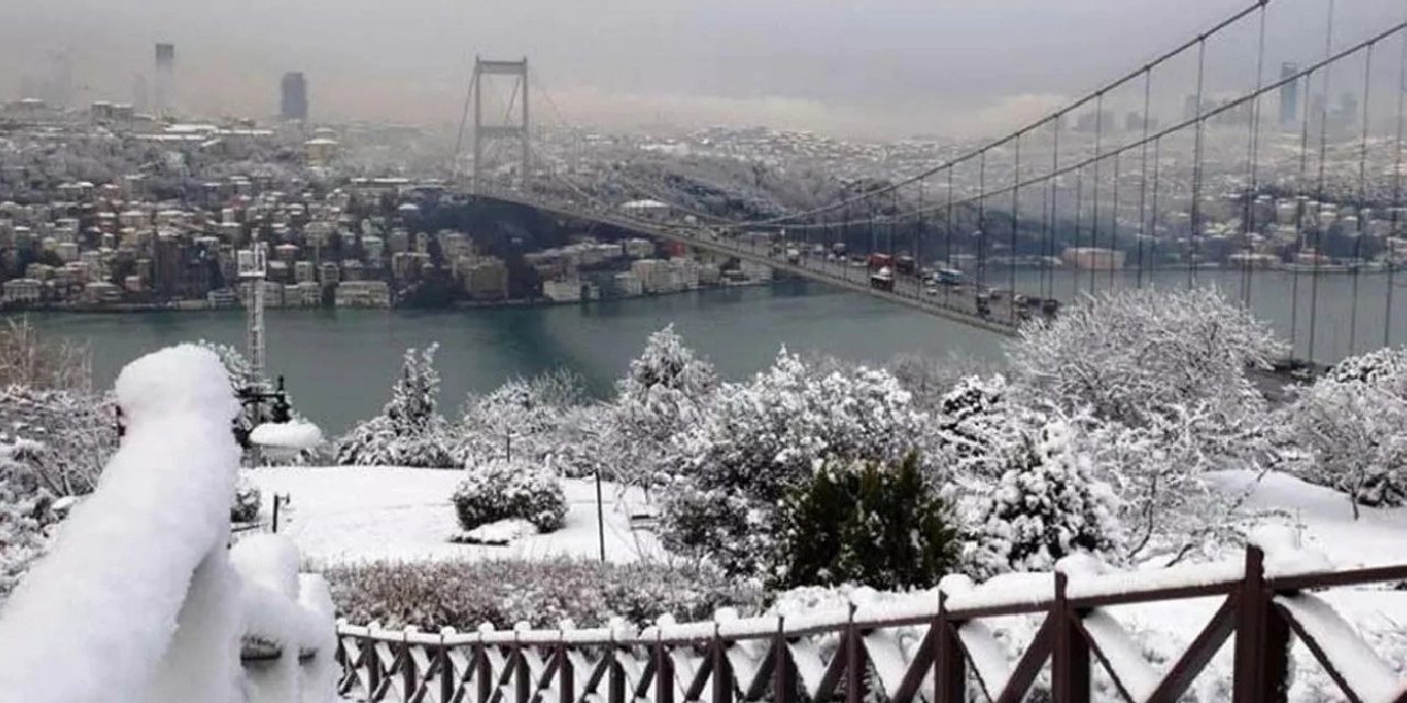 Kar yağışı geliyor: İstanbul için tarih verildi