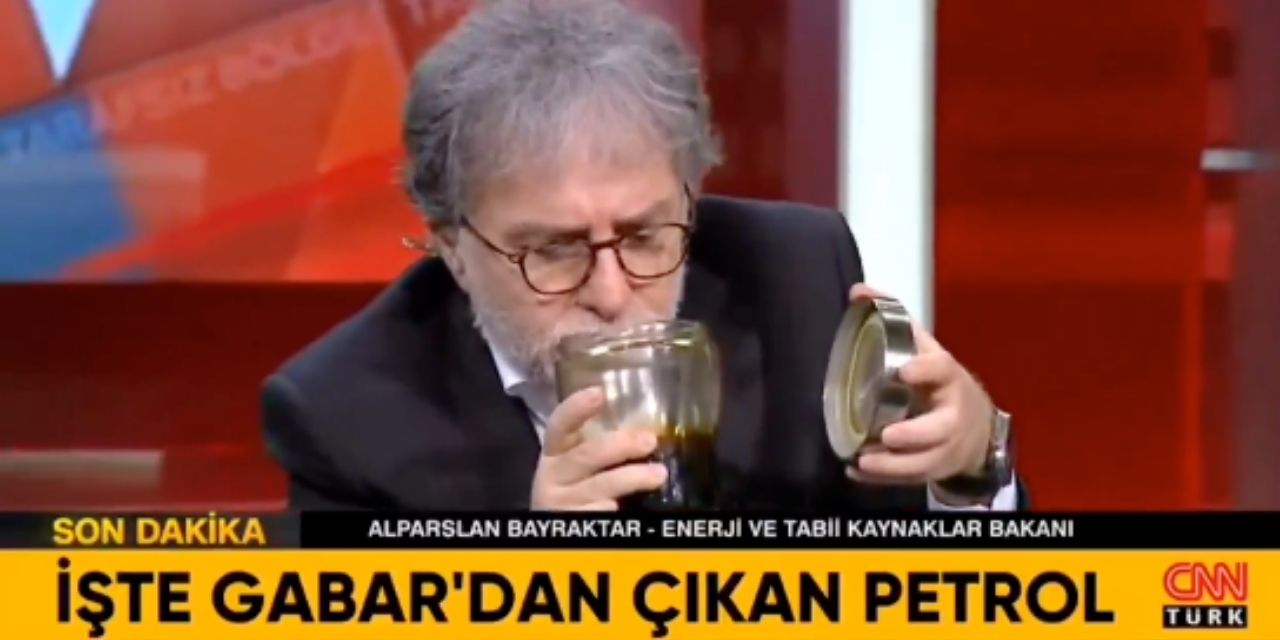 Ahmet Hakan, ham petrol koklayıp benzin kokusu aldı