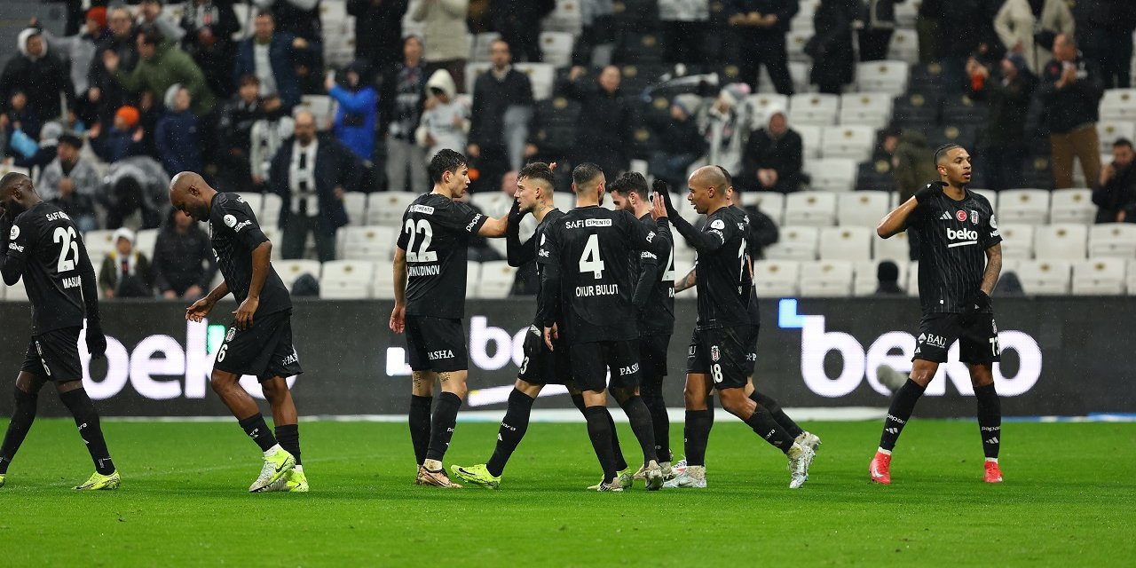 Beşiktaş 3 maç sonra galibiyete ulaştı