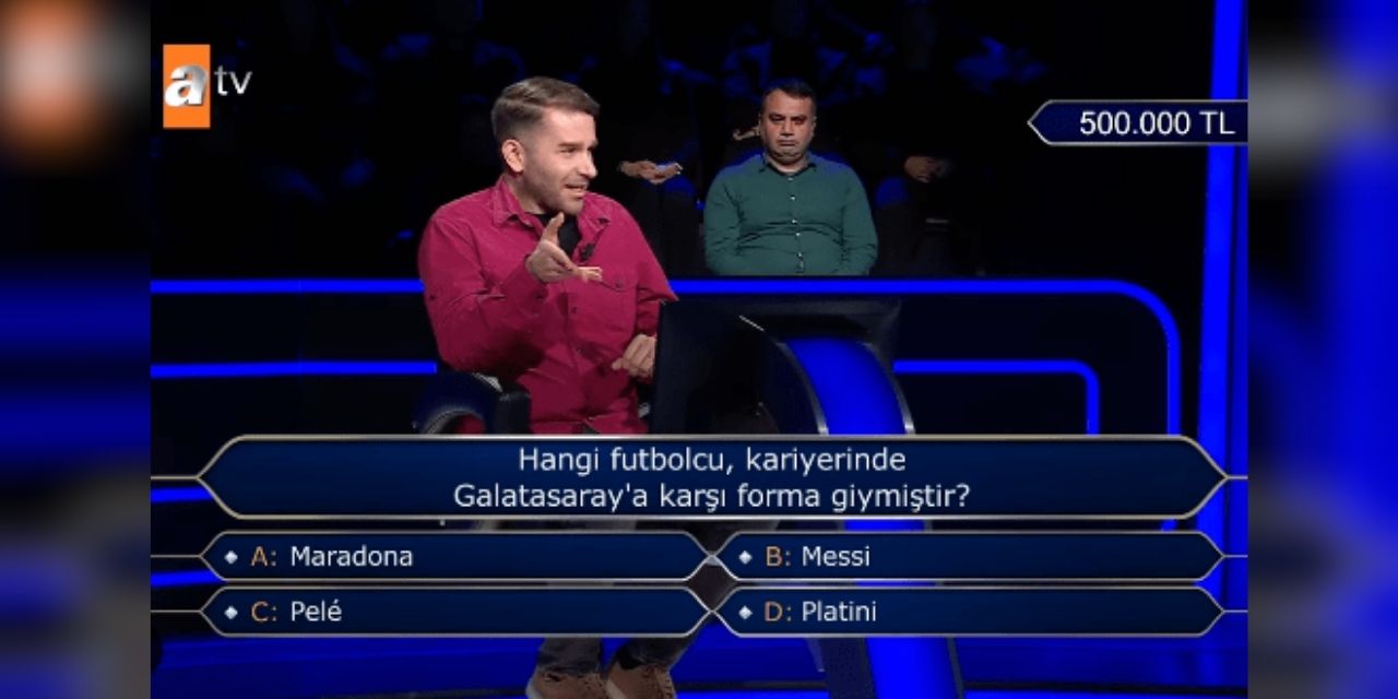 500 bin TL'lik soru: Hangisi Galatasaray'a karşı oynadı? Maradona, Platini, Messi, Pele...