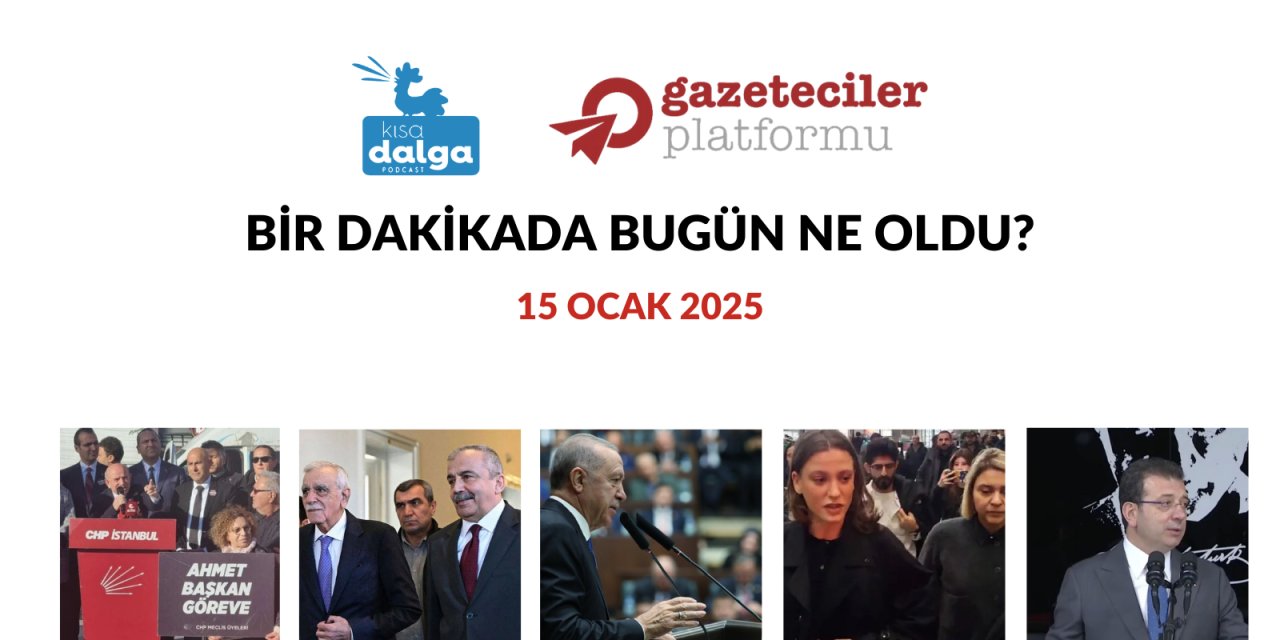 Bir dakikada bugün ne oldu?