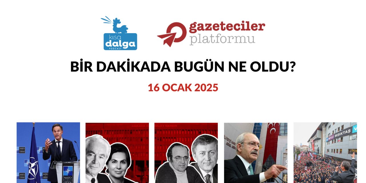 Bir dakikada bugün ne oldu?