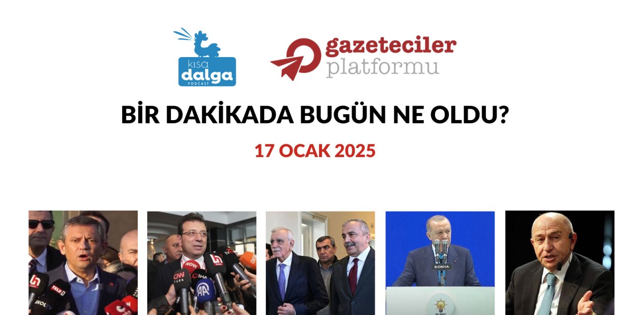 Bir dakikada bugün ne oldu?