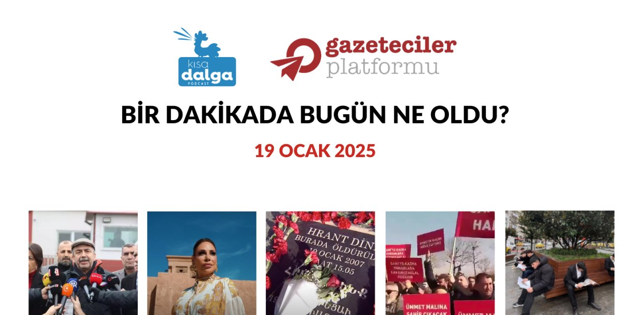 Bir dakikada bugün ne oldu?