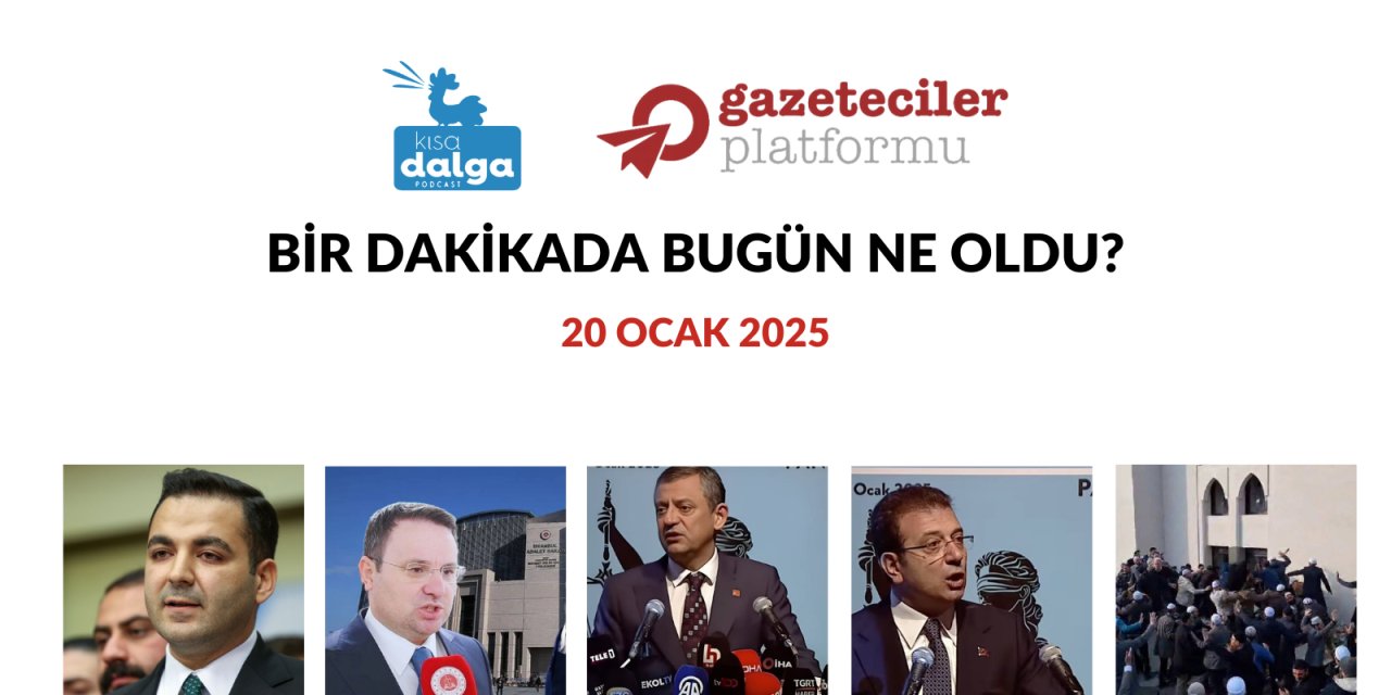 Bir dakikada bugün ne oldu?