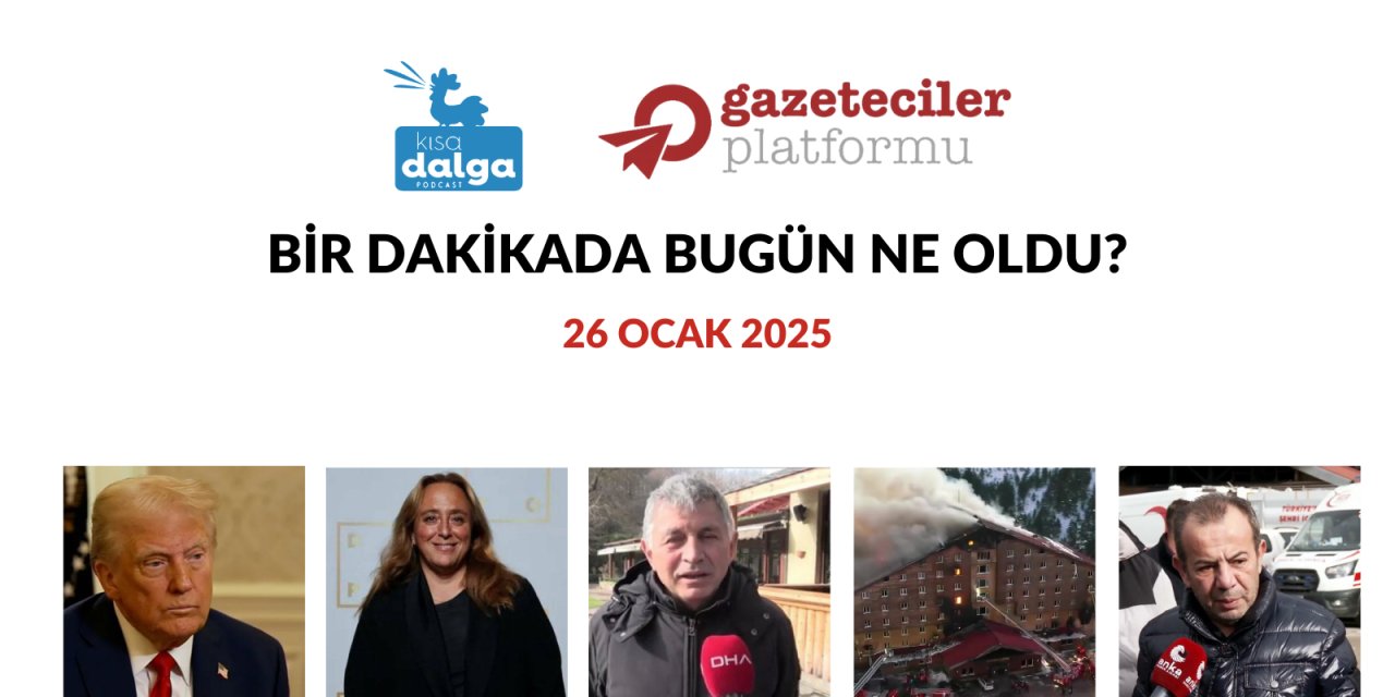 Bir dakikada bugün ne oldu?