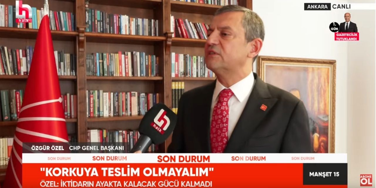 Özgür Özel: Hakikatin peşine düşersen senin yerin Silivri'dir