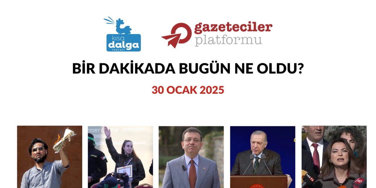 Bir dakikada bugün ne oldu?