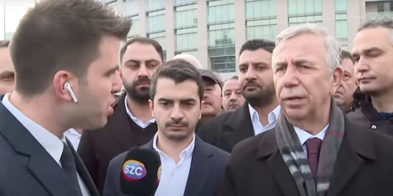 Mansur Yavaş, İmamoğlu'na destek için Çağlayan'da