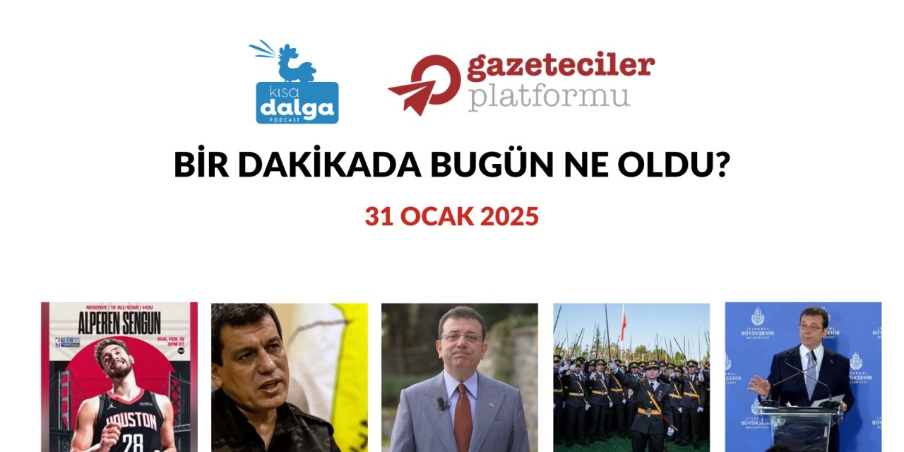 Bir dakikada bugün ne oldu?