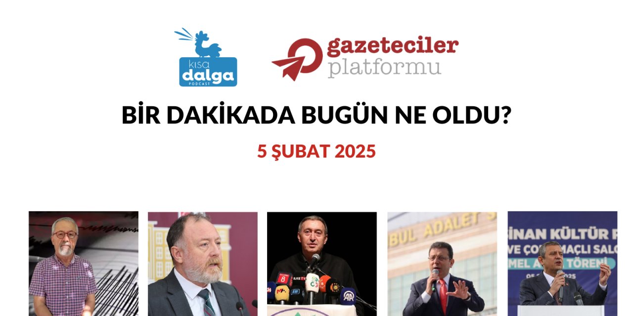 Bir dakikada bugün ne oldu?