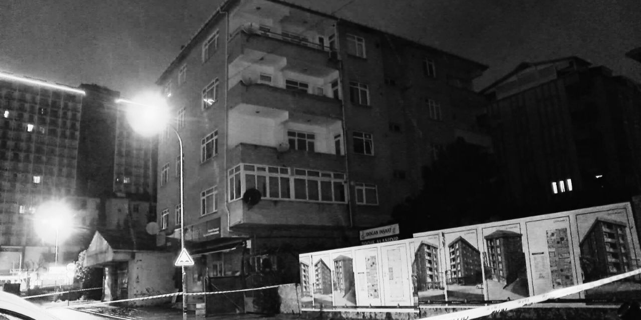 Kolonlardan ses geldi: 4 katlı apartman boşaltıldı