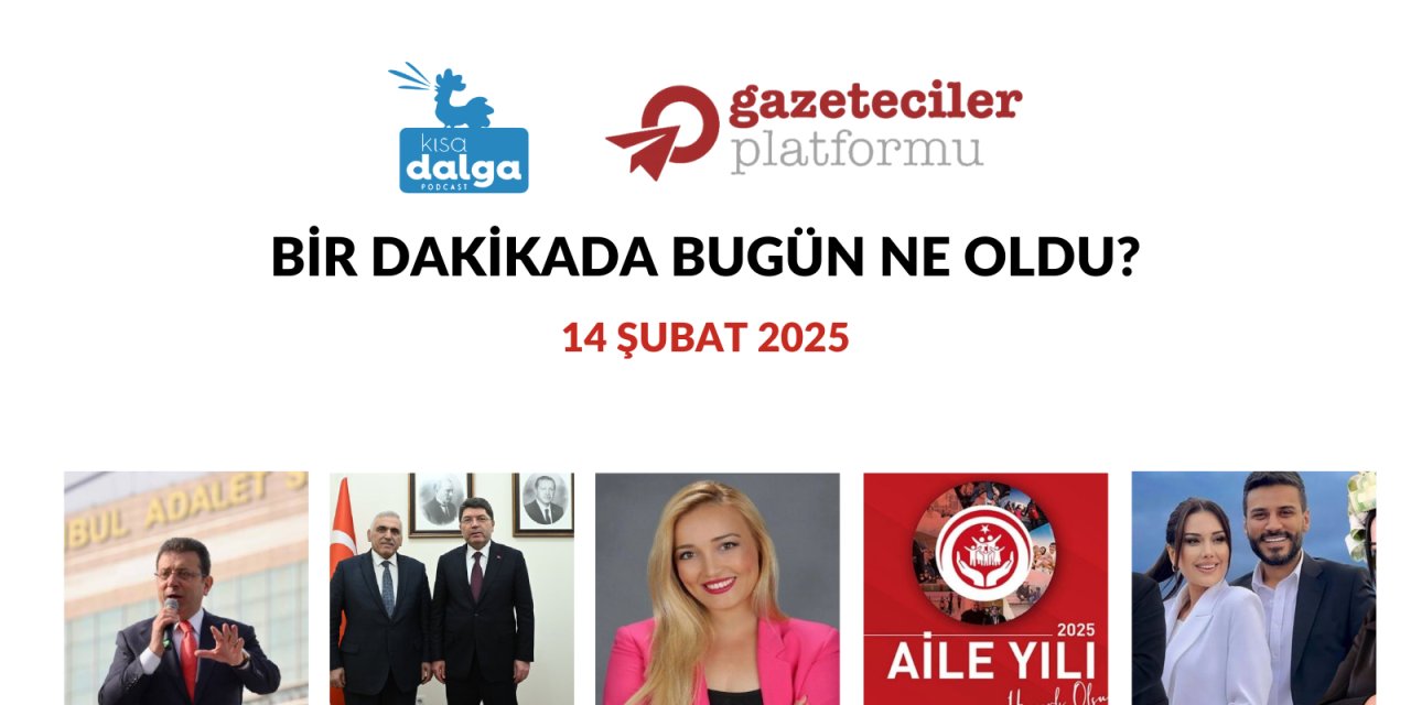Bir dakikada bugün ne oldu?