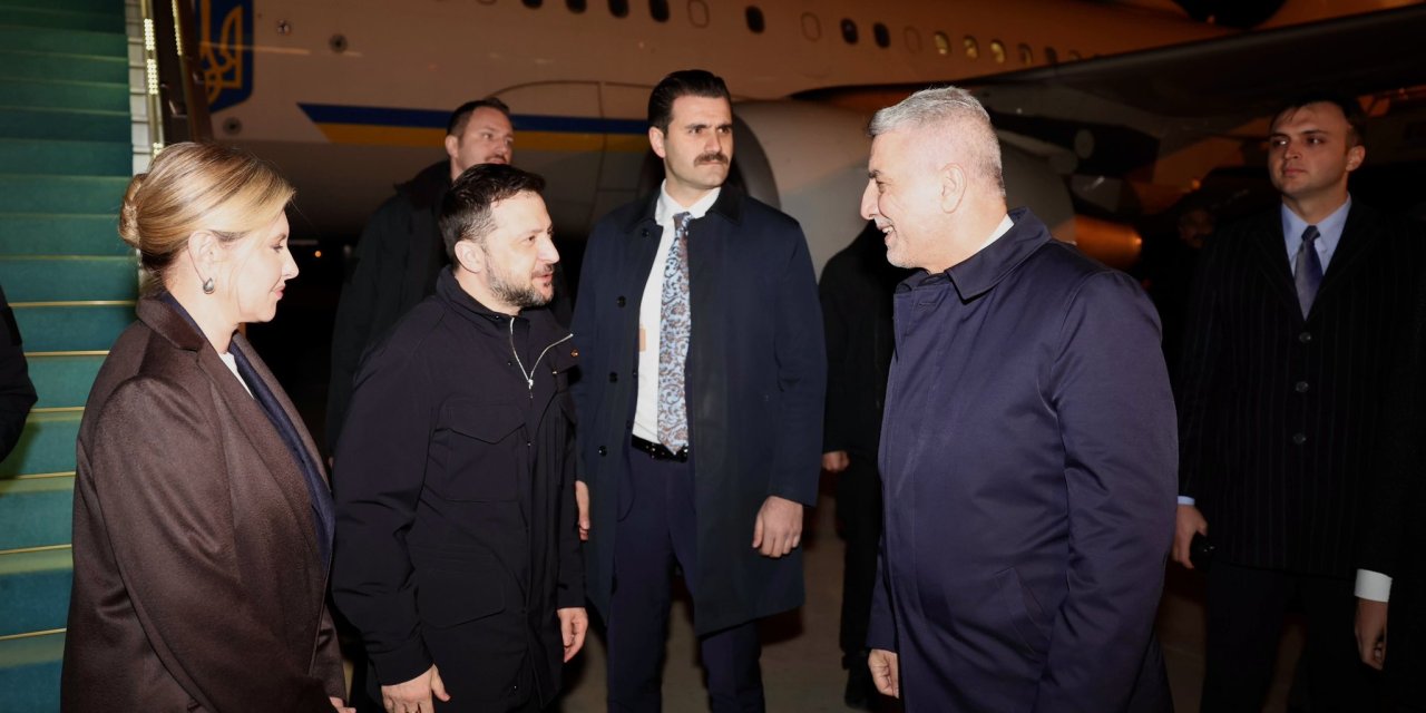 Ukrayna Devlet Başkanı Zelenskiy, Türkiye’ye geldi
