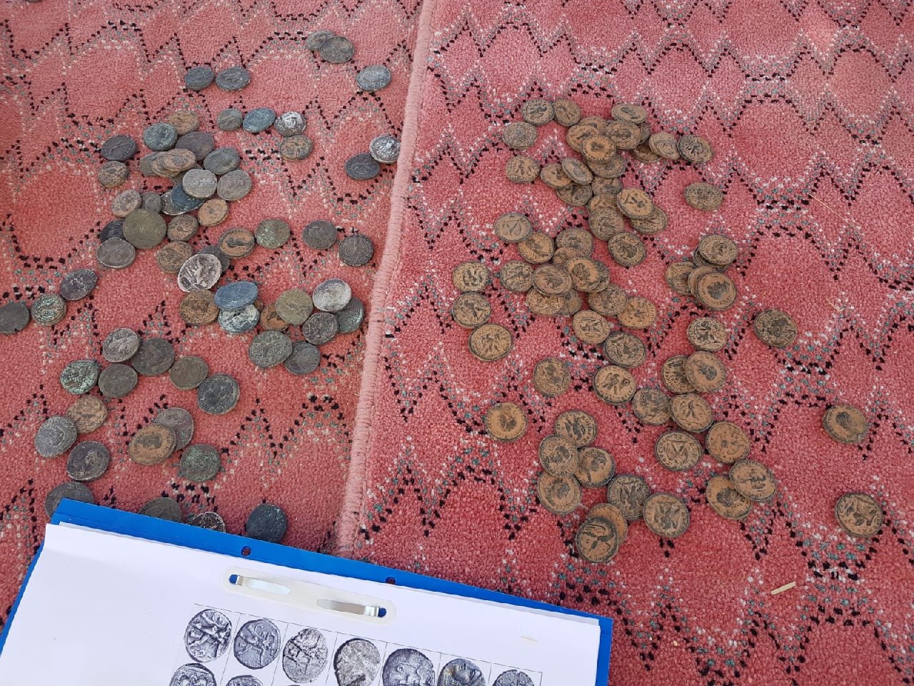 Diyarbakır’da operasyon: Roma döneminden 143 sikke bulundu