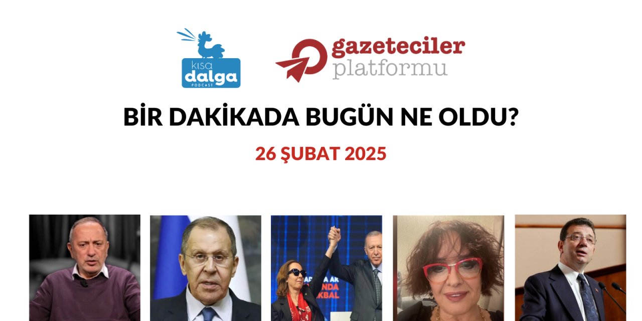 Bir dakikada bugün ne oldu?