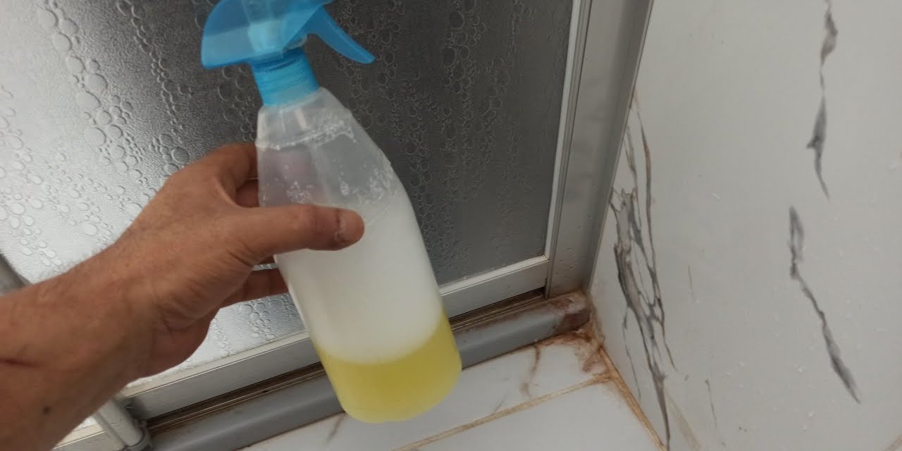 Banyoda oluşan küfü yok eden temizlik yöntemi! Banyo pırıl pırıl oluyor