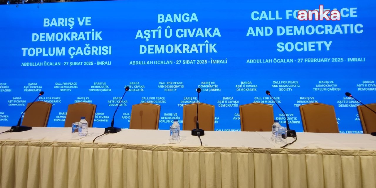 Öcalan'ın tarihi açıklaması: Heyet açıklamanın yapılacağı otele geldi
