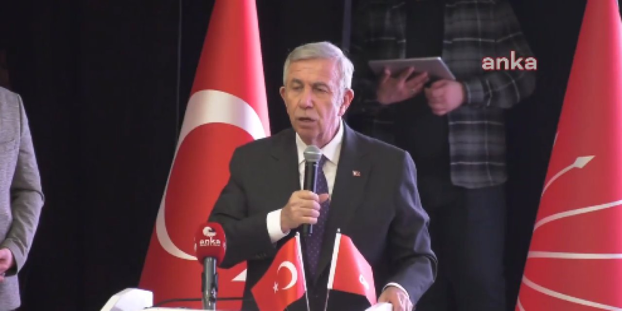 Mansur Yavaş: Seçim yaklaşınca tekrar yan yana geliriz, her şeyi gözden geçiririz