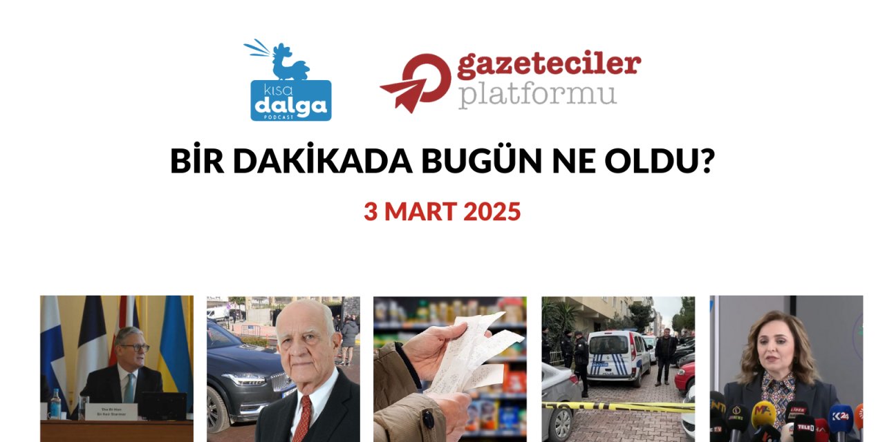 Bir dakikada bugün ne oldu?