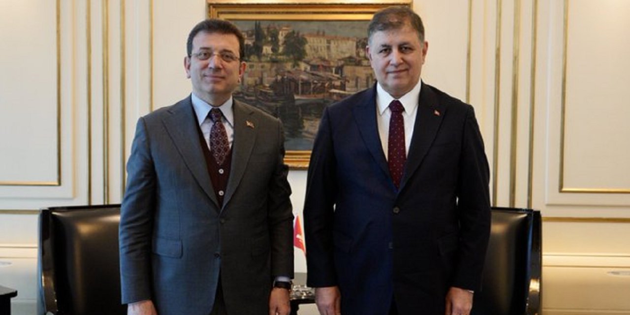 Ekrem İmamoğlu, Cemil Tugay ile görüştü: Güçlü işbirliğine imza atıyoruz