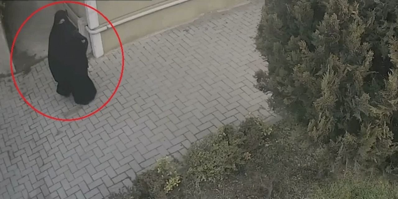 Çarşaf giyip, ablasının evinden hırsızlık yaptı