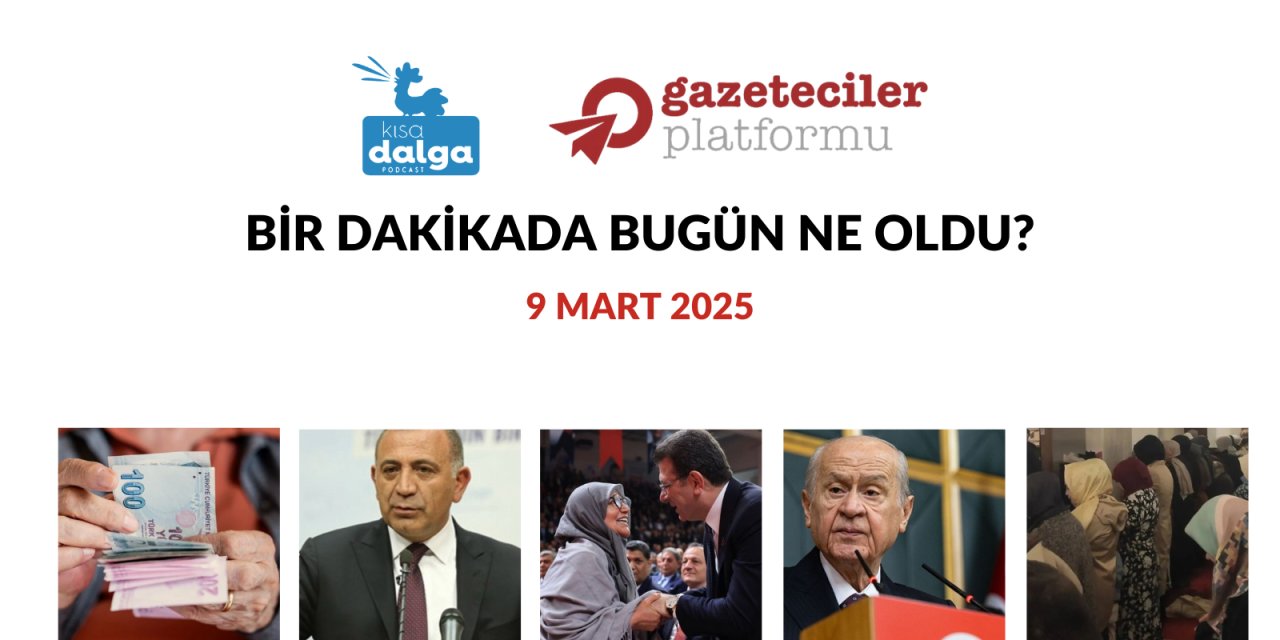 Bir dakikada bugün ne oldu?