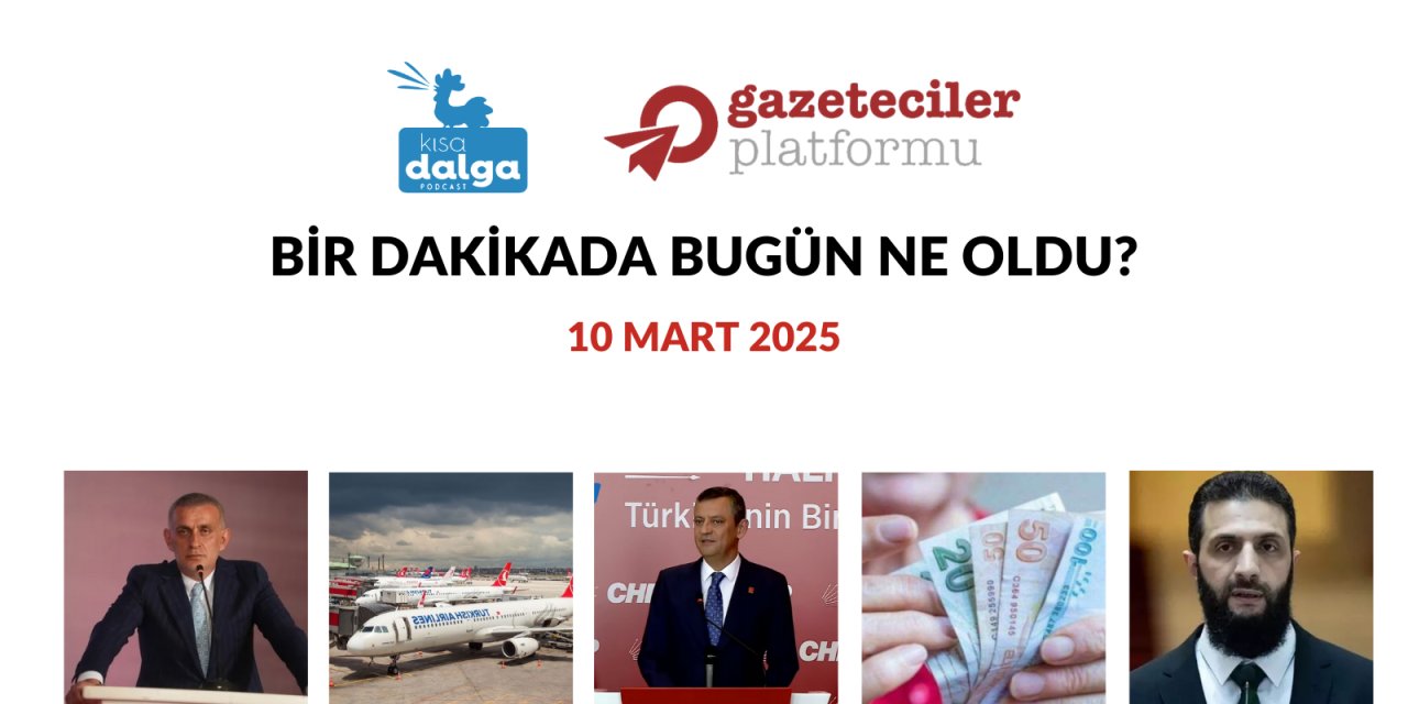 Bir dakikada bugün ne oldu?