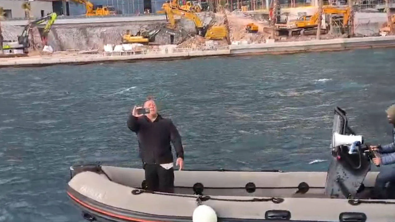 Sinpaş’ın Marmaris’teki otelini görüntülemek isteyenler silahlı kişilerce engellendi