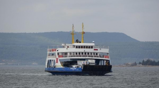 Bozcaada'ya düzenlenecek feribot seferleri iptal edildi