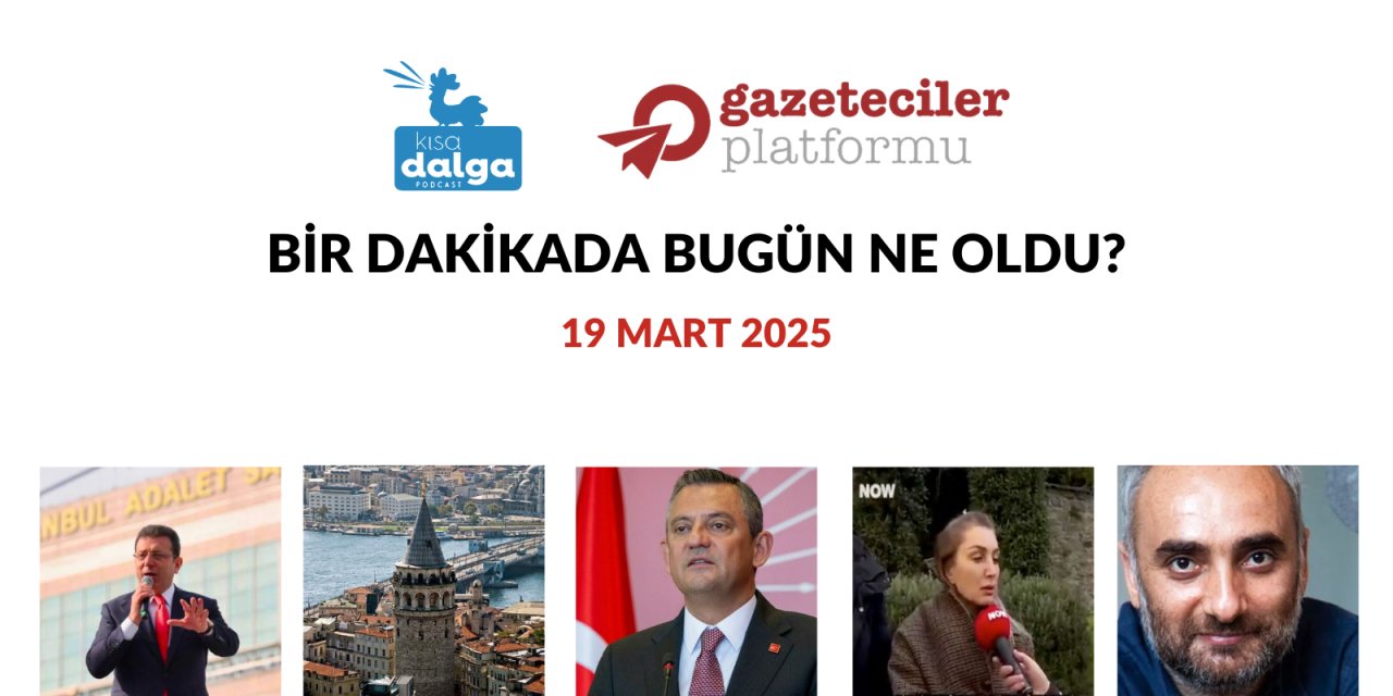 Bir dakikada bugün ne oldu?