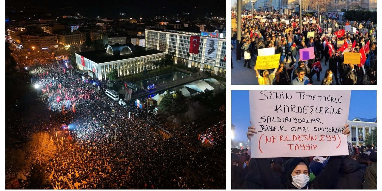 Fotoğraflarla Saraçhane eylemi: Özel'e göre 310 bin kişi katıldı