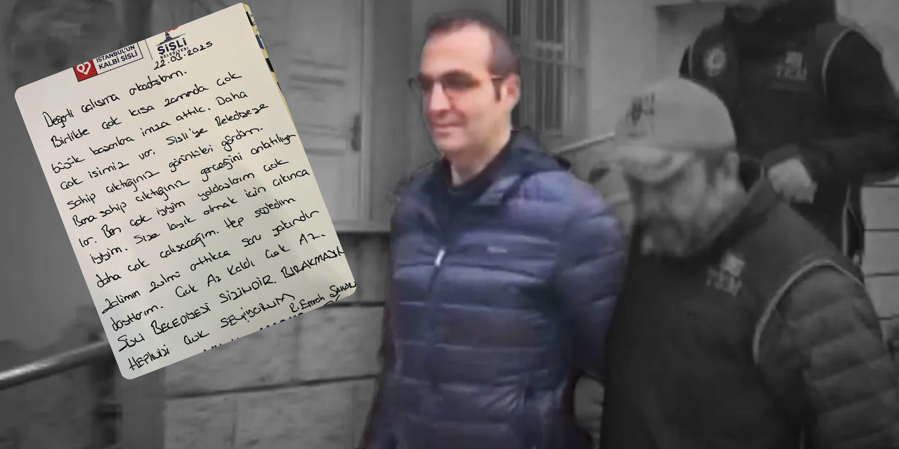 Bugün ifadesi alınacak Şişli Belediye Başkanı Şahan'dan mesaj