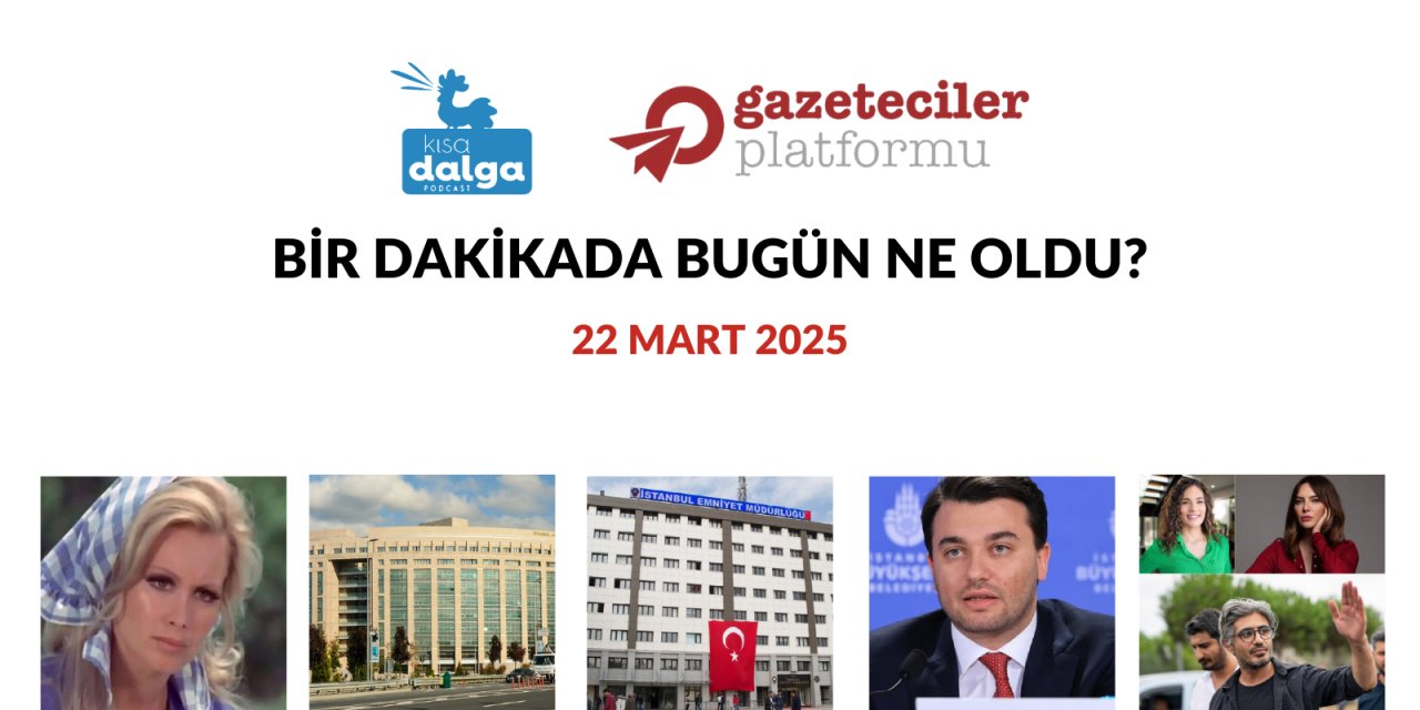 Bir dakikada bugün ne oldu?