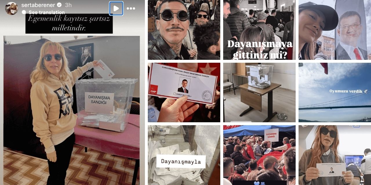 İmamoğlu için sandığa giden ünlüler