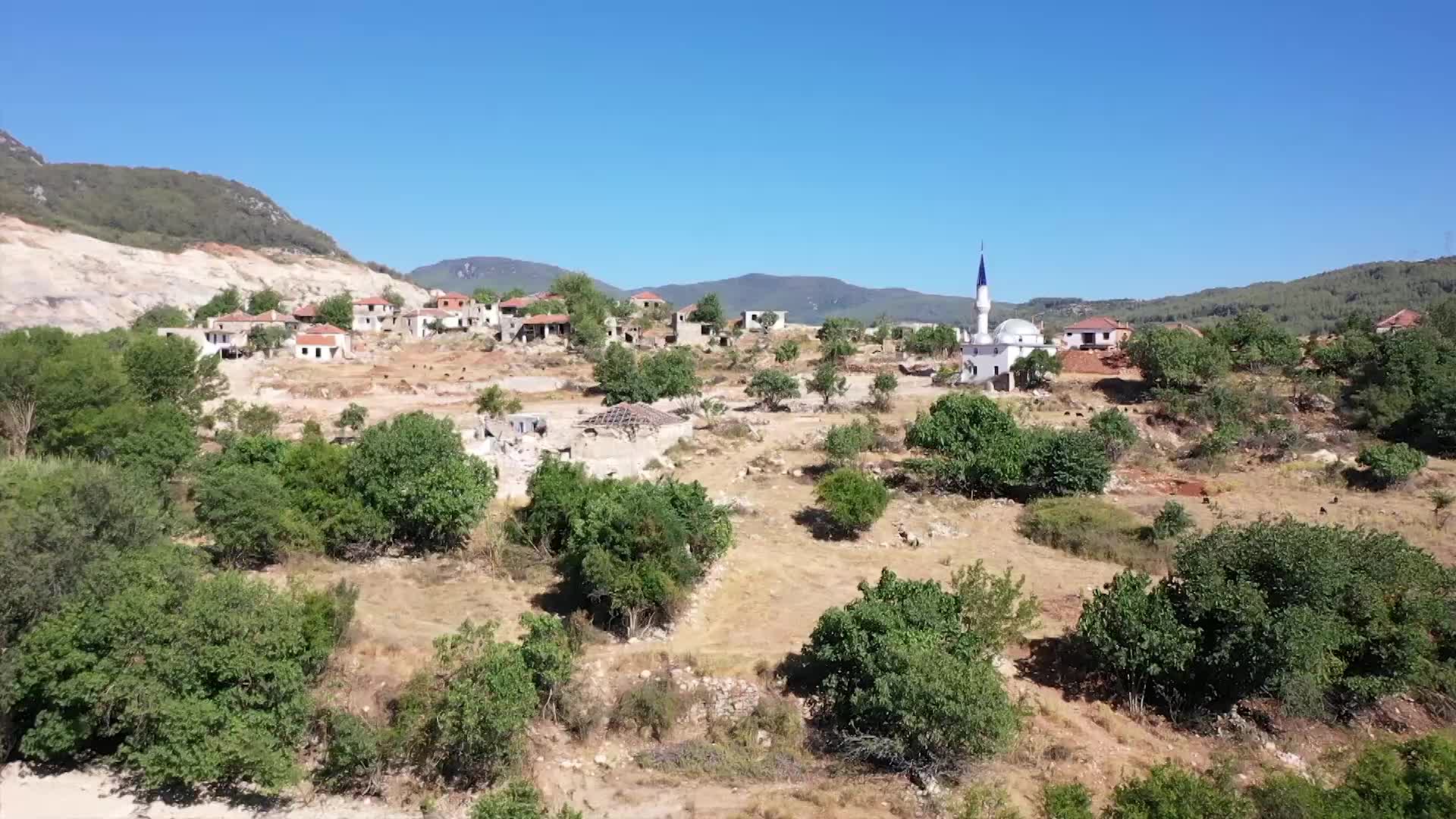 Akbelen ormanlarının son durumu havadan görüntülendi