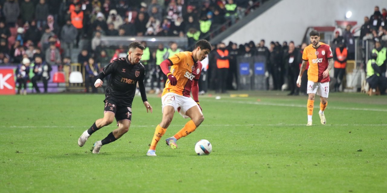 Galatasaray, Samsunspor'u  2-0 mağlup etti