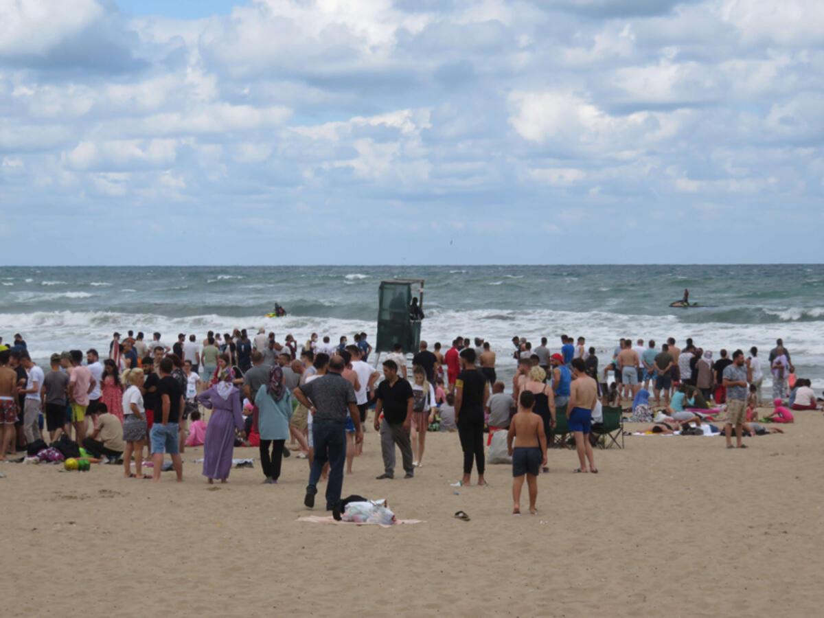 Şile'de denize girmek yasaklandı