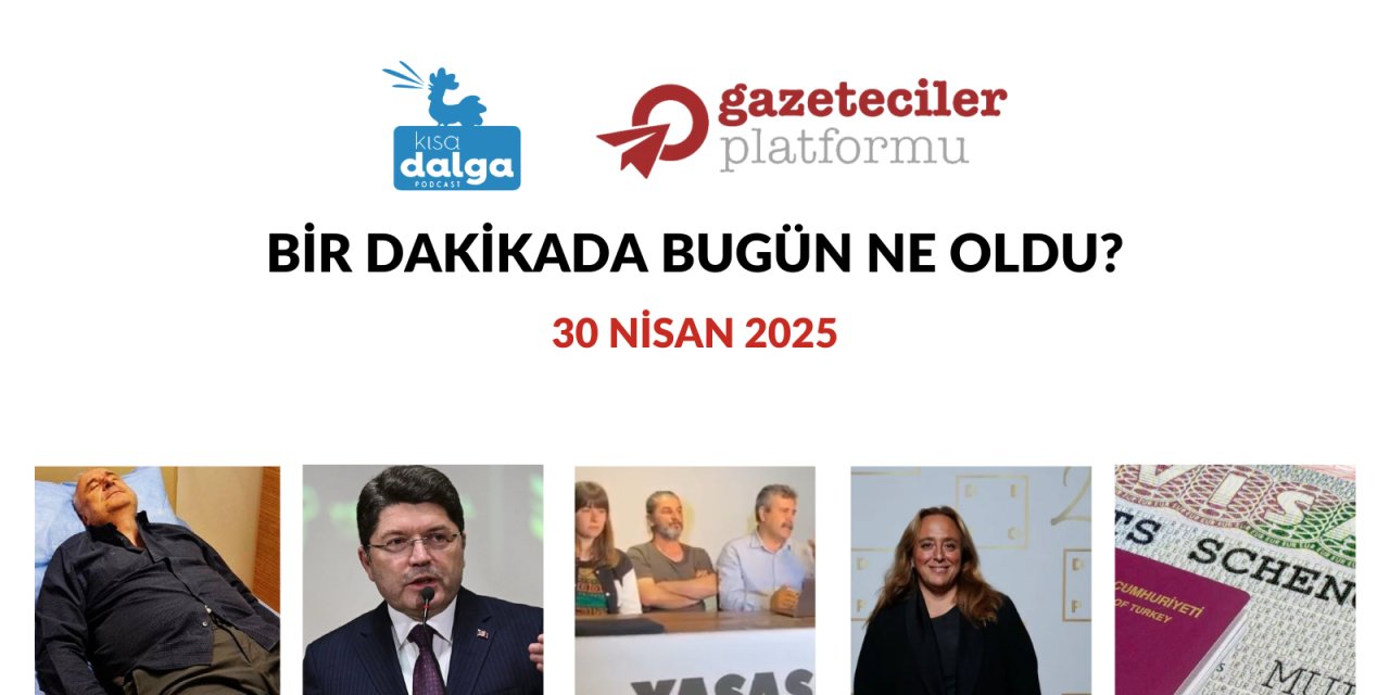 Bir dakikada bugün ne oldu?