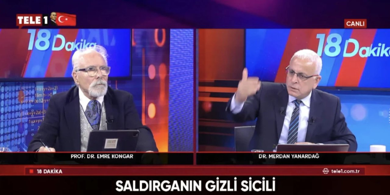 Merdan Yanardağ ile Emre Kongar arasında 'Sırrı Süreyya Önder' tartışması